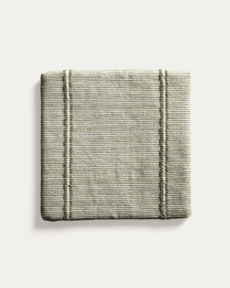 Μαξιλάρι για καρέκλα Drati 100% PET πράσινο 40 x 40 εκ