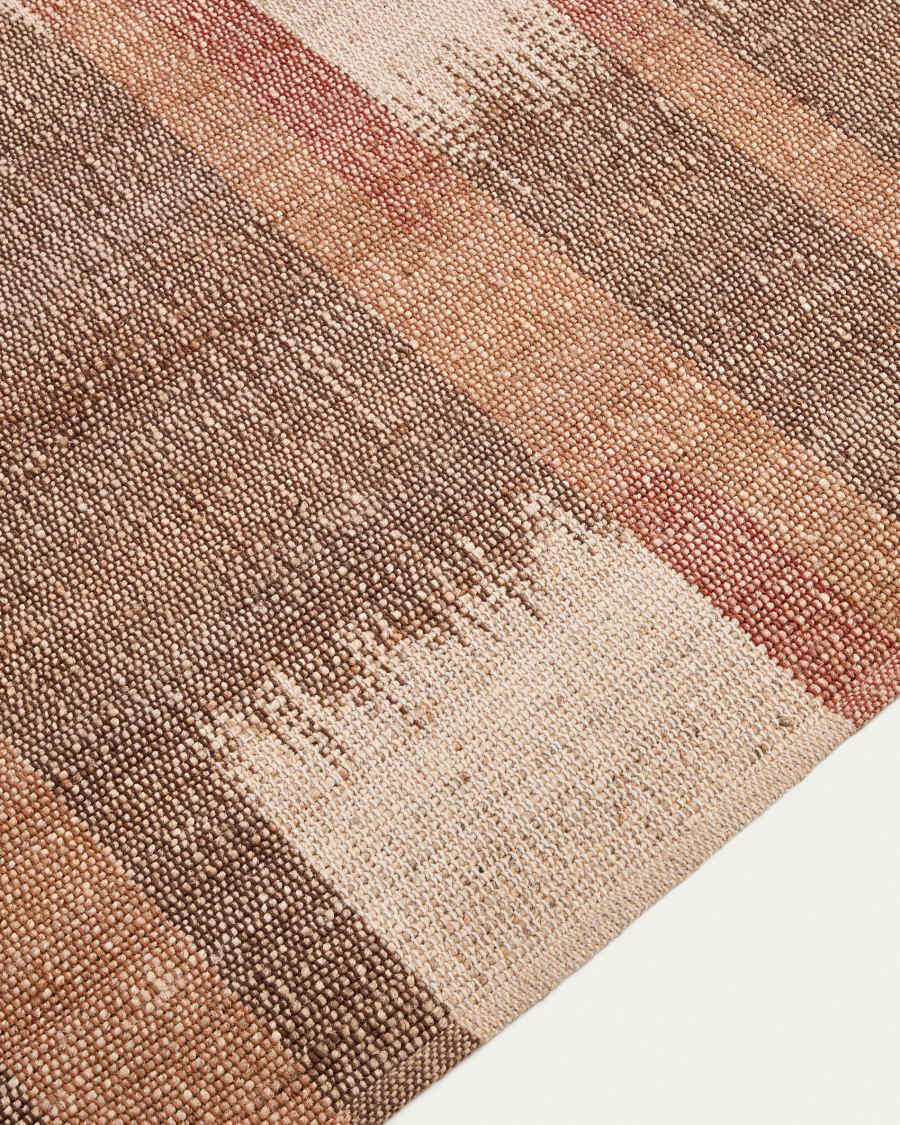 Χαλί Domira από γιούτα με γραφικό ikat, πολύχρωμο 200 x 300 εκ