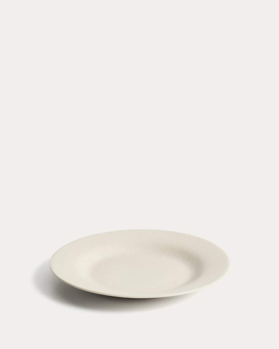 Dessertteller Sarel aus Keramik in Beige