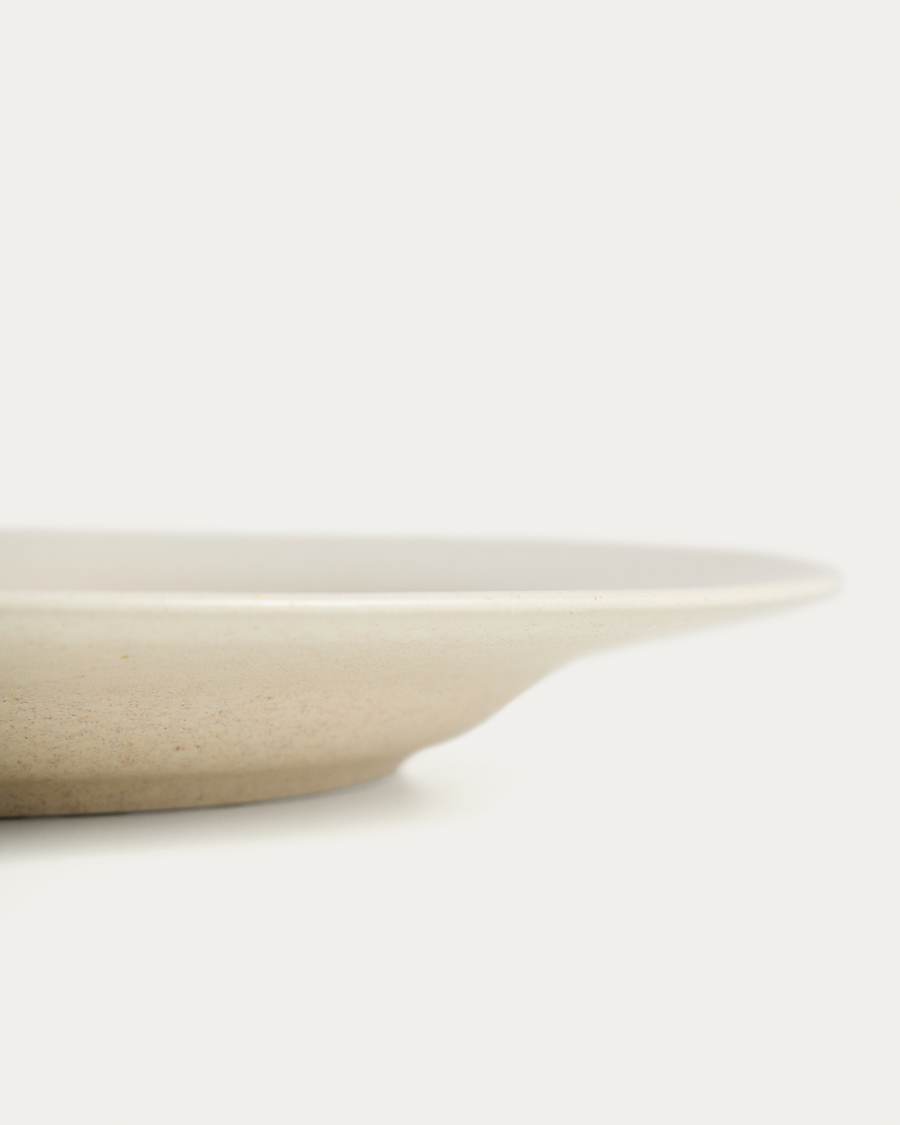 Dessertteller Sarel aus Keramik in Beige