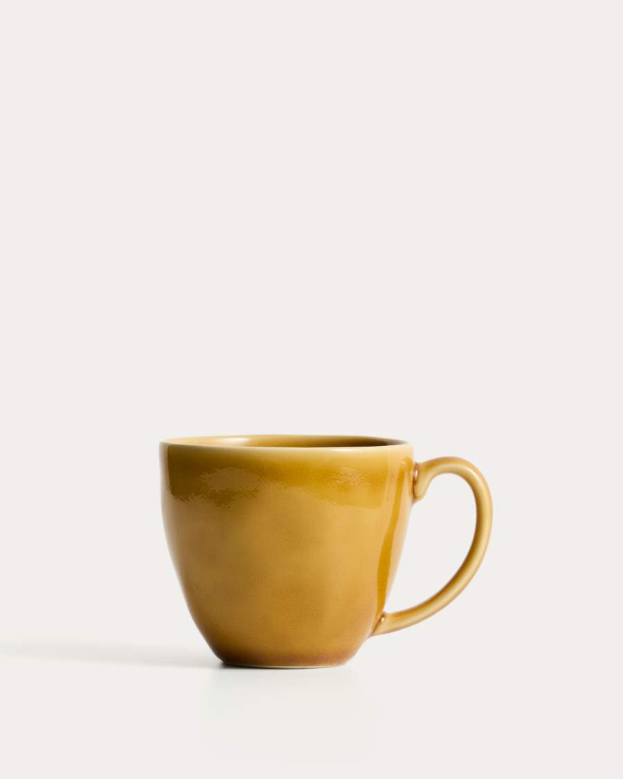 Tasse Selune aus Keramik in Gelb