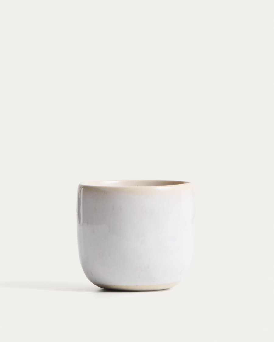 Uilo white ceramic mug