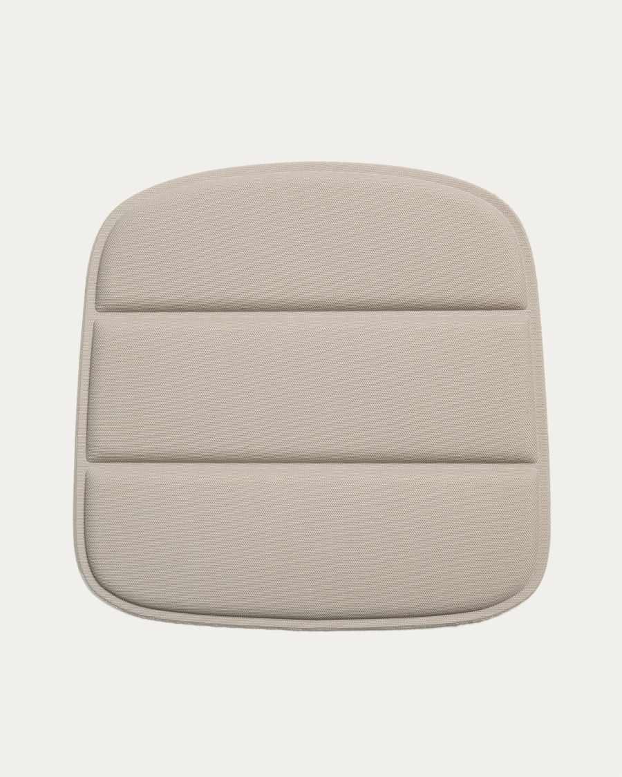 Coussin de chaise Sindera beige 45 x 43 cm