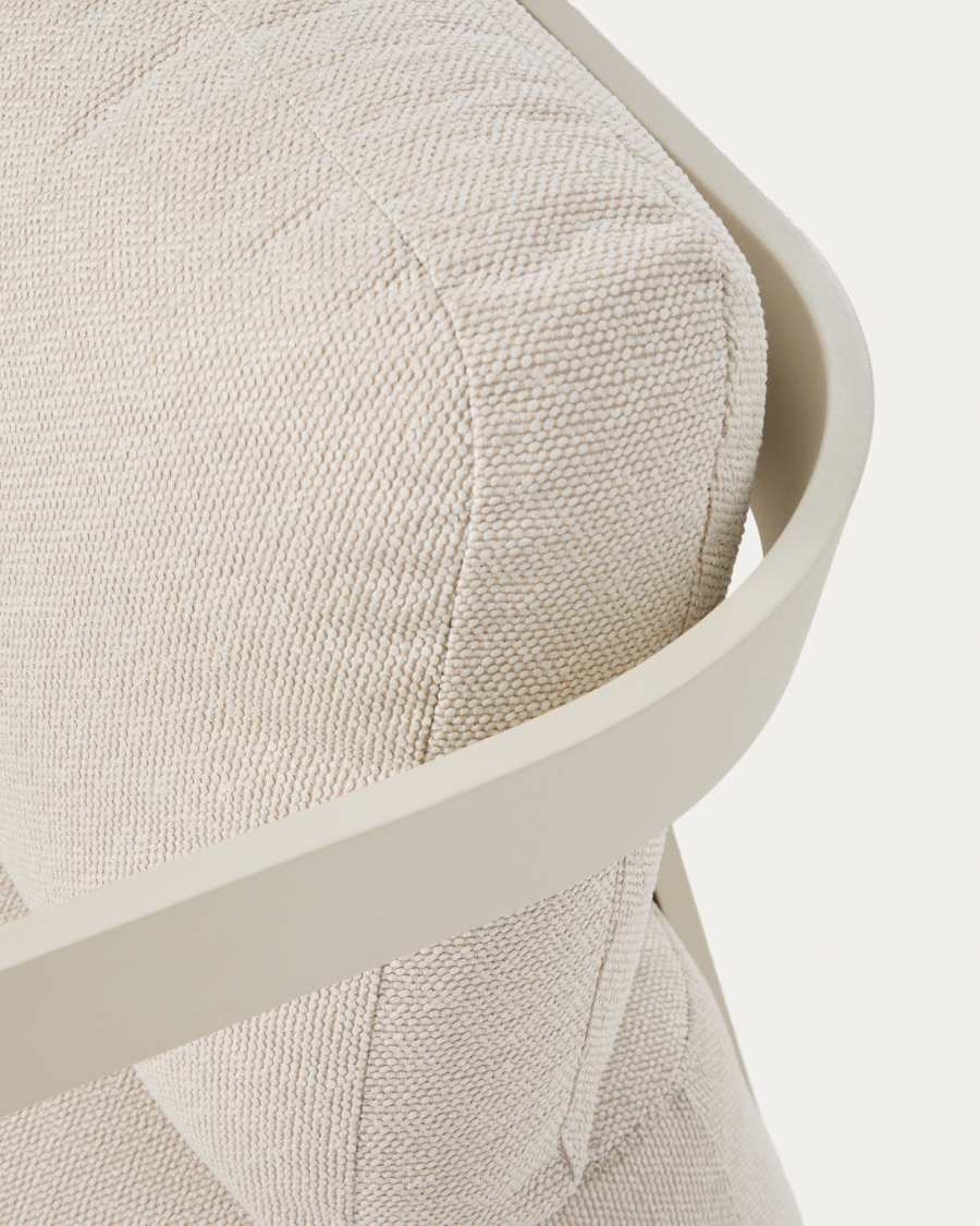 Καναπές 3 θέσεων Tamaris από αλουμίνιο, γκρι 217 εκ