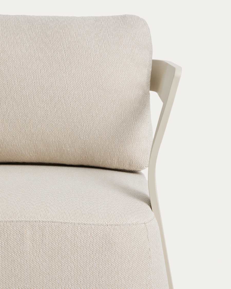 Πολυθρόνα εξωτερικού χώρου Tamaris από αλουμίνιο, γκρι