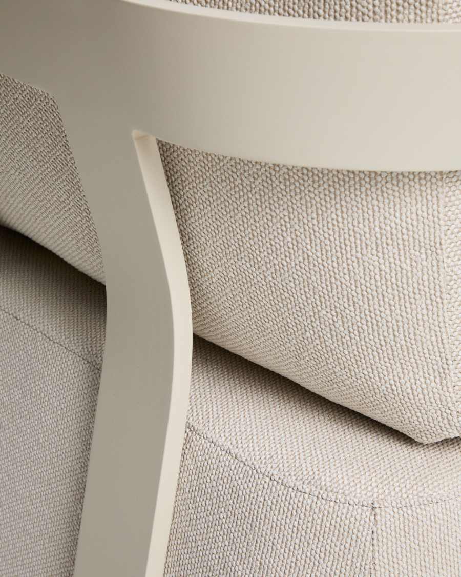 Πολυθρόνα εξωτερικού χώρου Tamaris από αλουμίνιο, γκρι