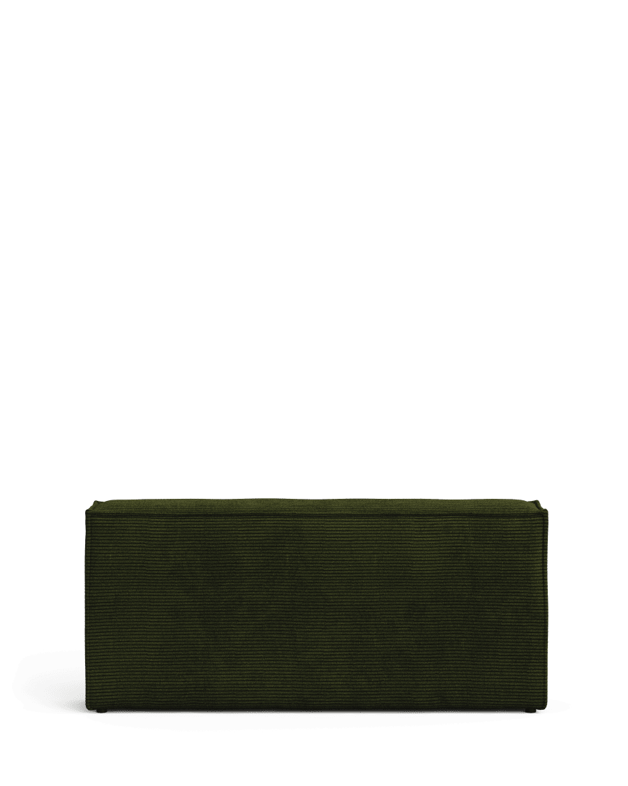 Blok sofa backrest green corduroy 150 cm