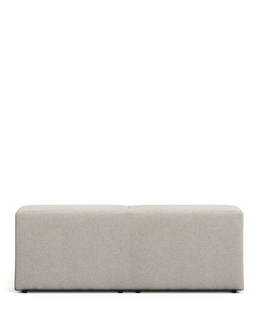 Rückenlehne Blok Sofa beige 180 cm