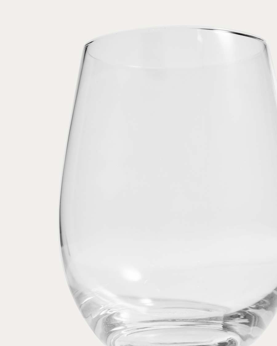Orbida clear glass cup, 45 cl