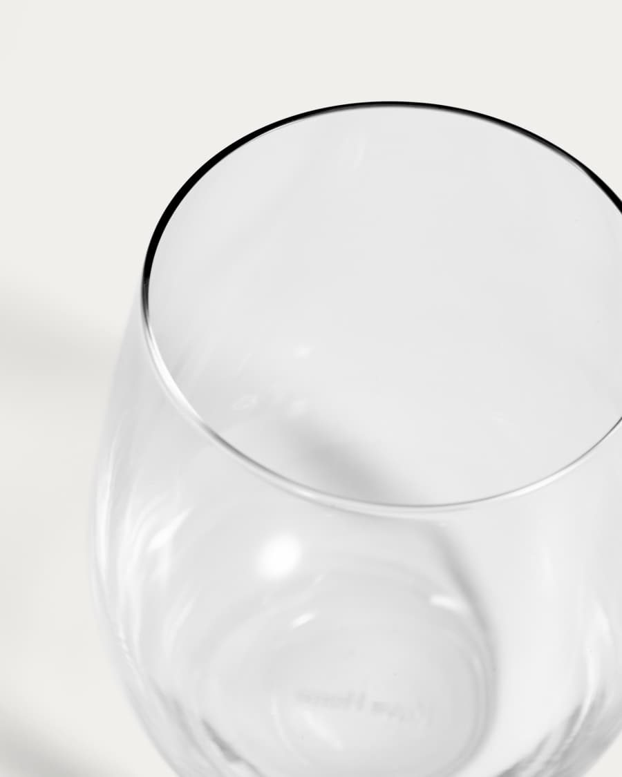 Orbida clear glass cup, 45 cl