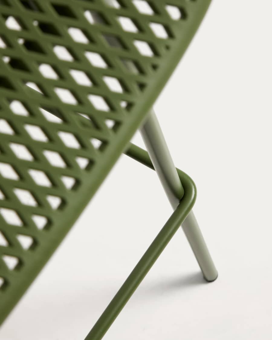 Σκαμπό εξωτερικού χώρου Quinby πράσινο 75 εκ