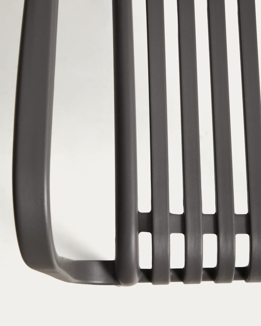 Στοιβαζόμενη καρέκλα εξωτερικού χώρου Isabellini γραφίτη