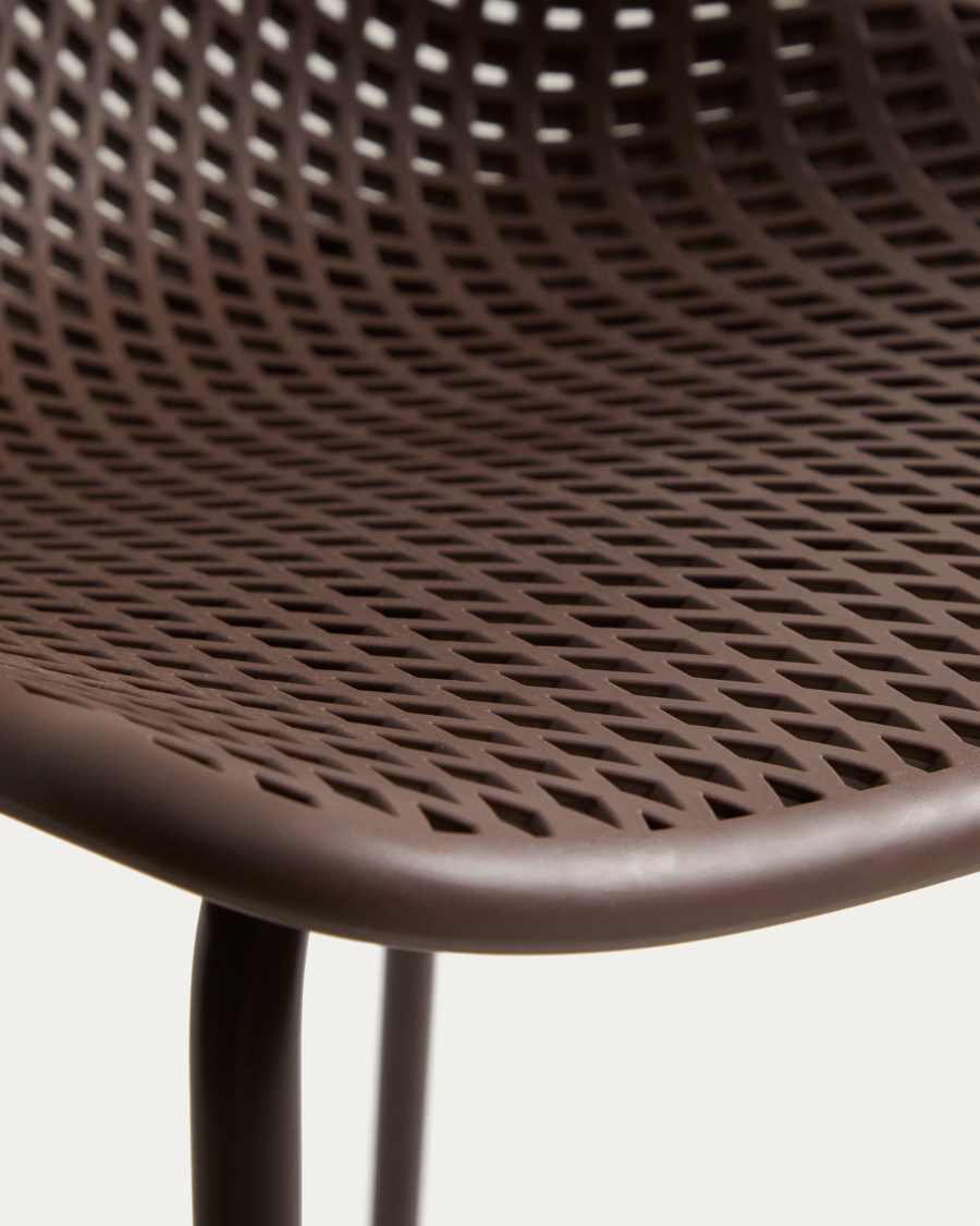 Sedia da esterni Quinby marrone