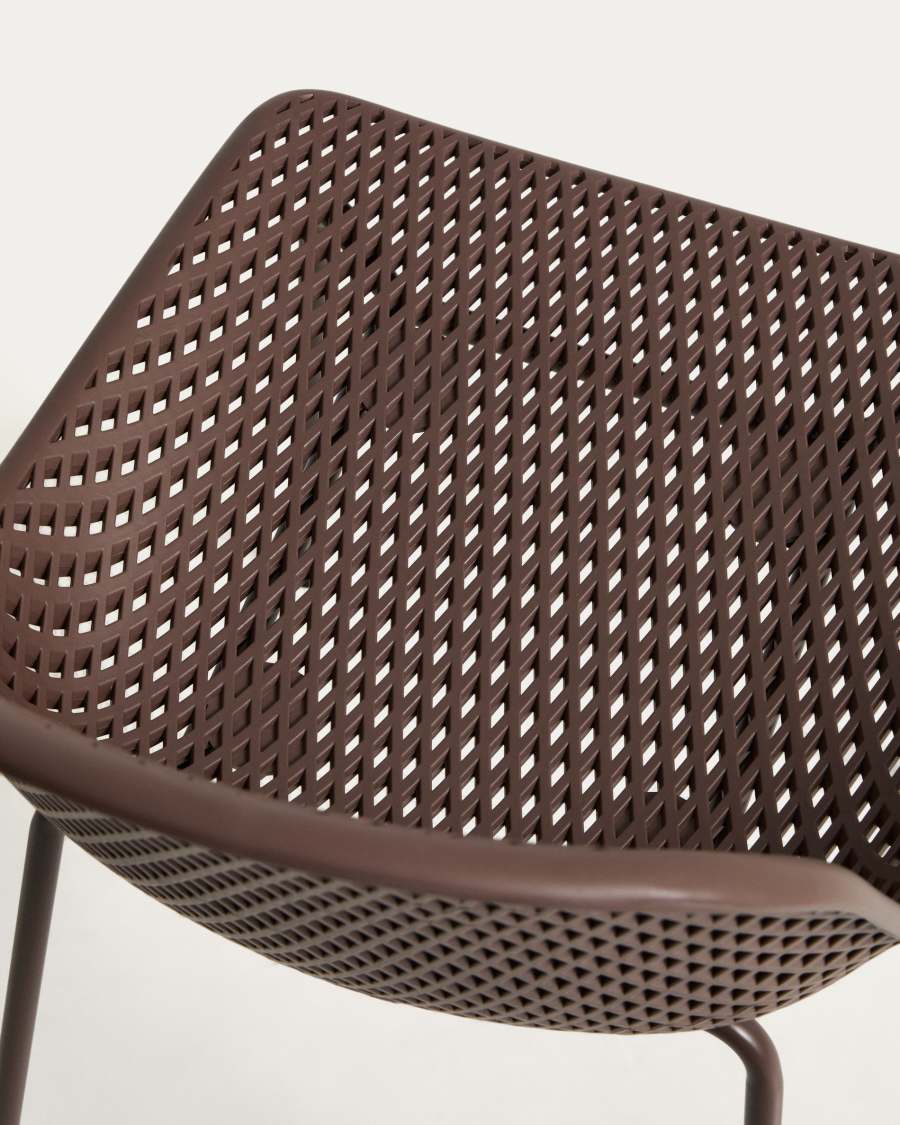 Sedia da esterni Quinby marrone