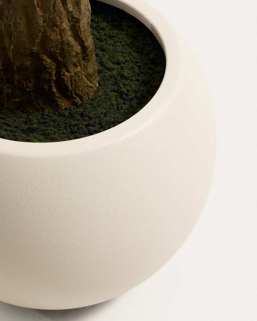 Artificial Olive tree with white pot 210cm