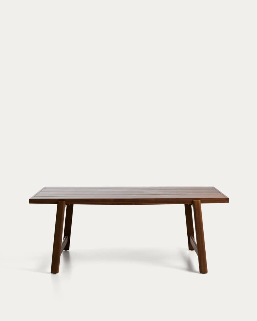 Τραπέζι εξωτερικού χώρου Itani από μασίφ ξύλο ακακίας 200 x 100 εκ. FSC 100%