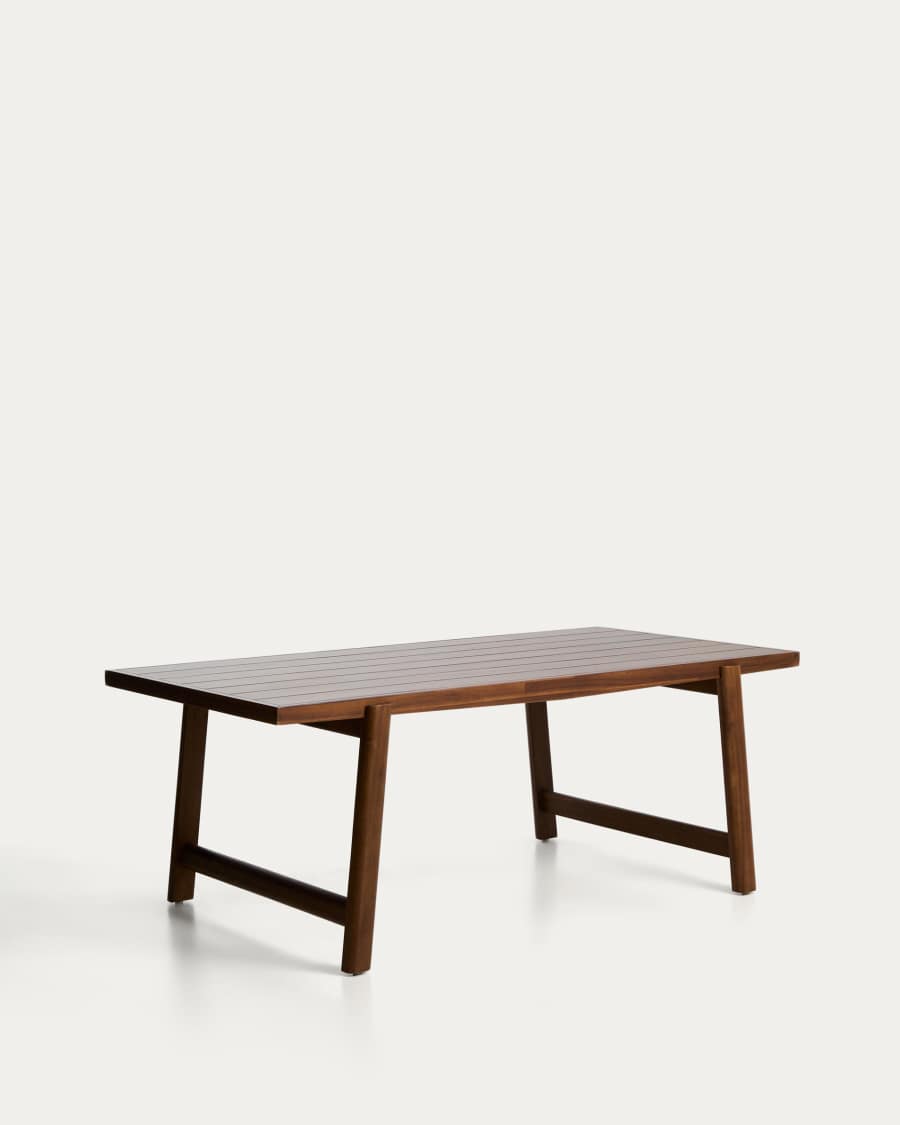 Τραπέζι εξωτερικού χώρου Itani από μασίφ ξύλο ακακίας 200 x 100 εκ. FSC 100%