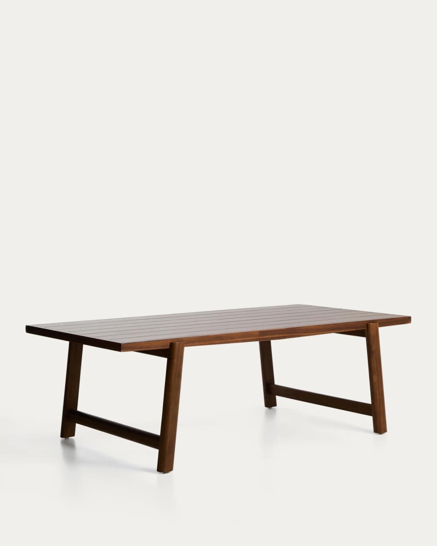 Tavolo da esterni Itani in legno massiccio di acacia 240 x 100 cm FSC 100%
