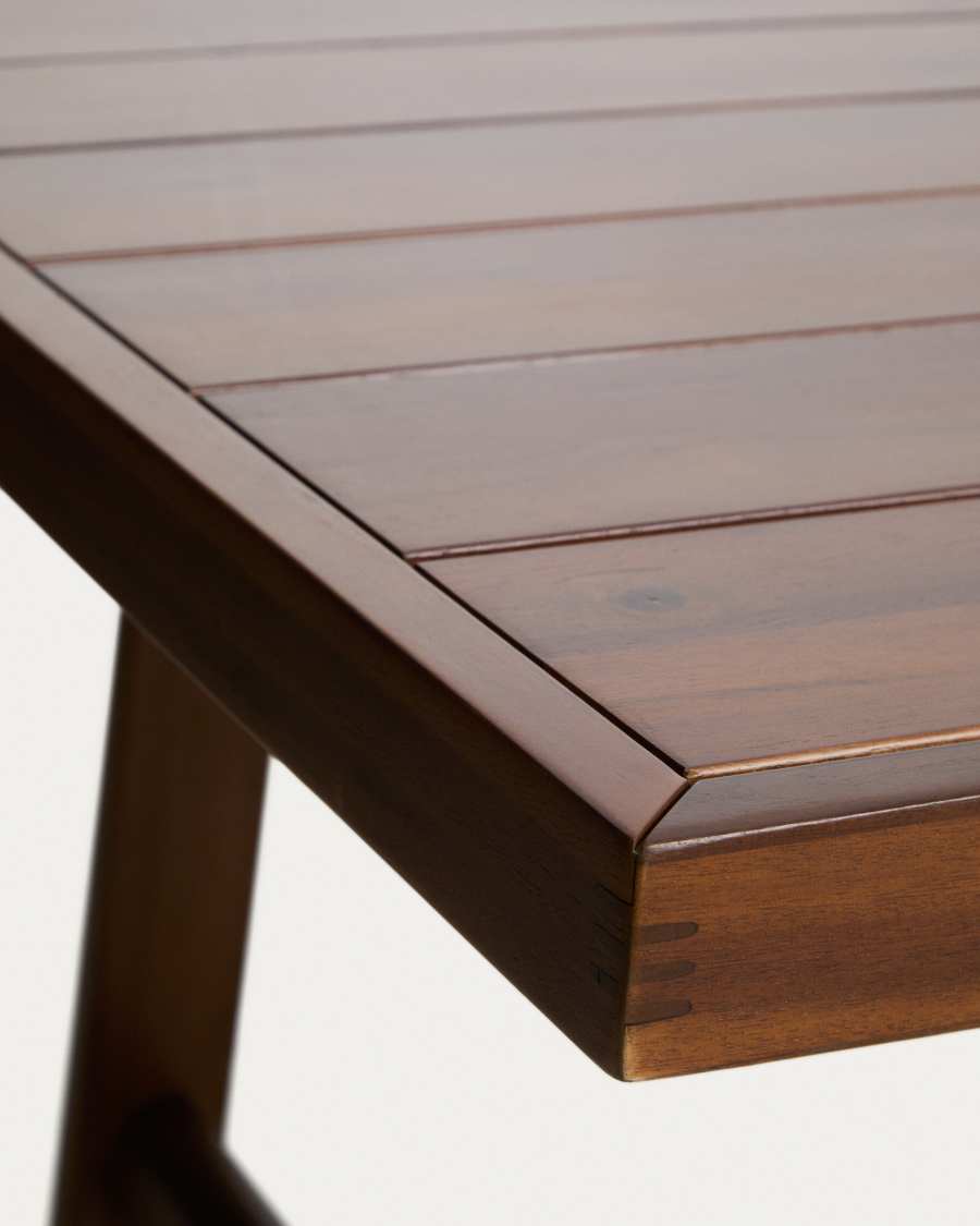 Tavolo da esterni Itani in legno massiccio di acacia 240 x 100 cm FSC 100%