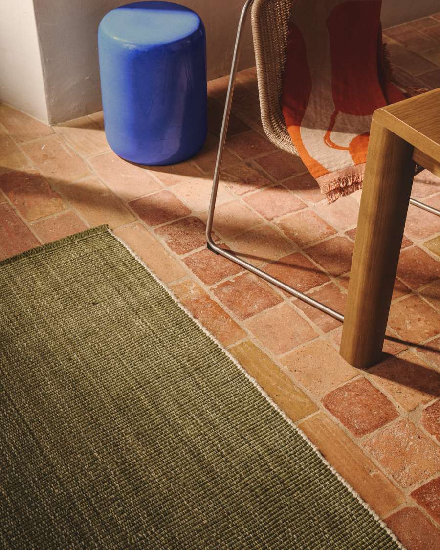 Χαλί Tirla 100% PET πράσινο 200 x 300 εκ