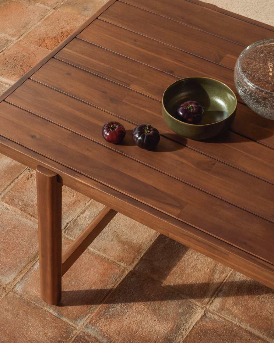 Τραπέζι εξωτερικού χώρου Itani από μασίφ ξύλο ακακίας 200 x 100 εκ. FSC 100%