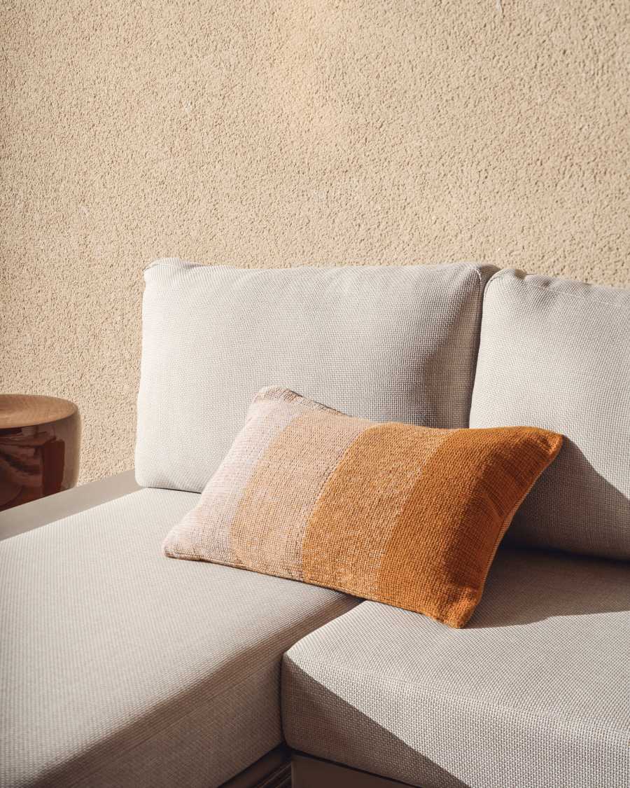 Κάλυμμα μαξιλαριού Adys 100% PET πορτοκαλί 40 x 60 εκ