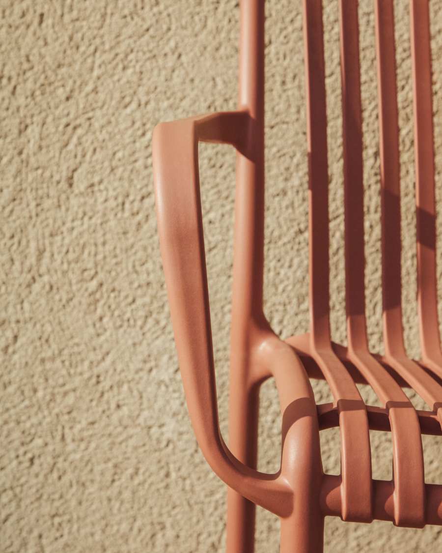 Στοιβαζόμενη καρέκλα εξωτερικού χώρου Isabellini τερακότα