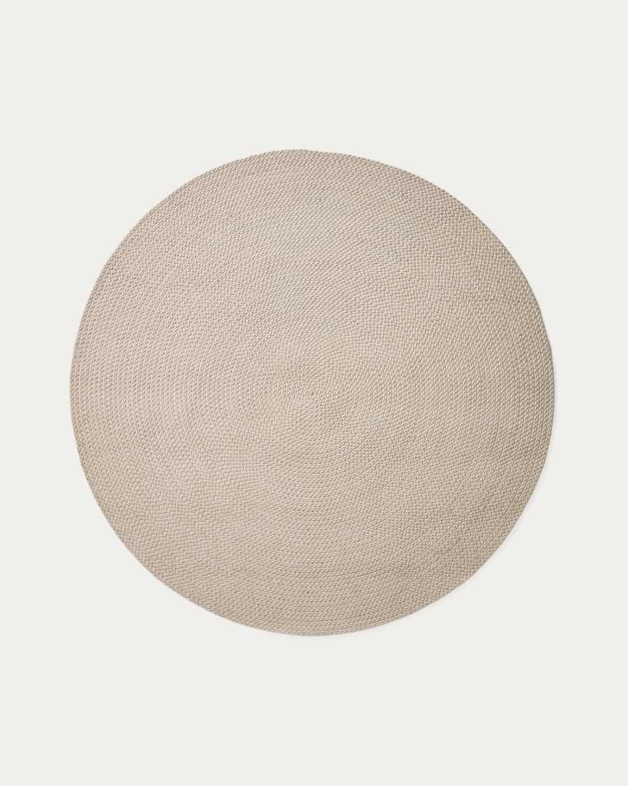 Tapis Despas en fibres synthétiques écru Ø 150 cm