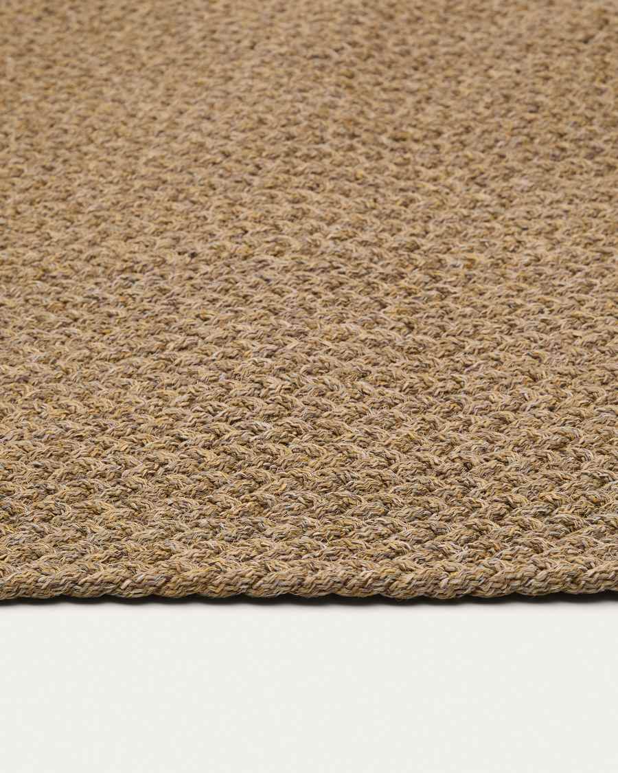 Despas beige synthetic fibre rug 300 x 400cm
