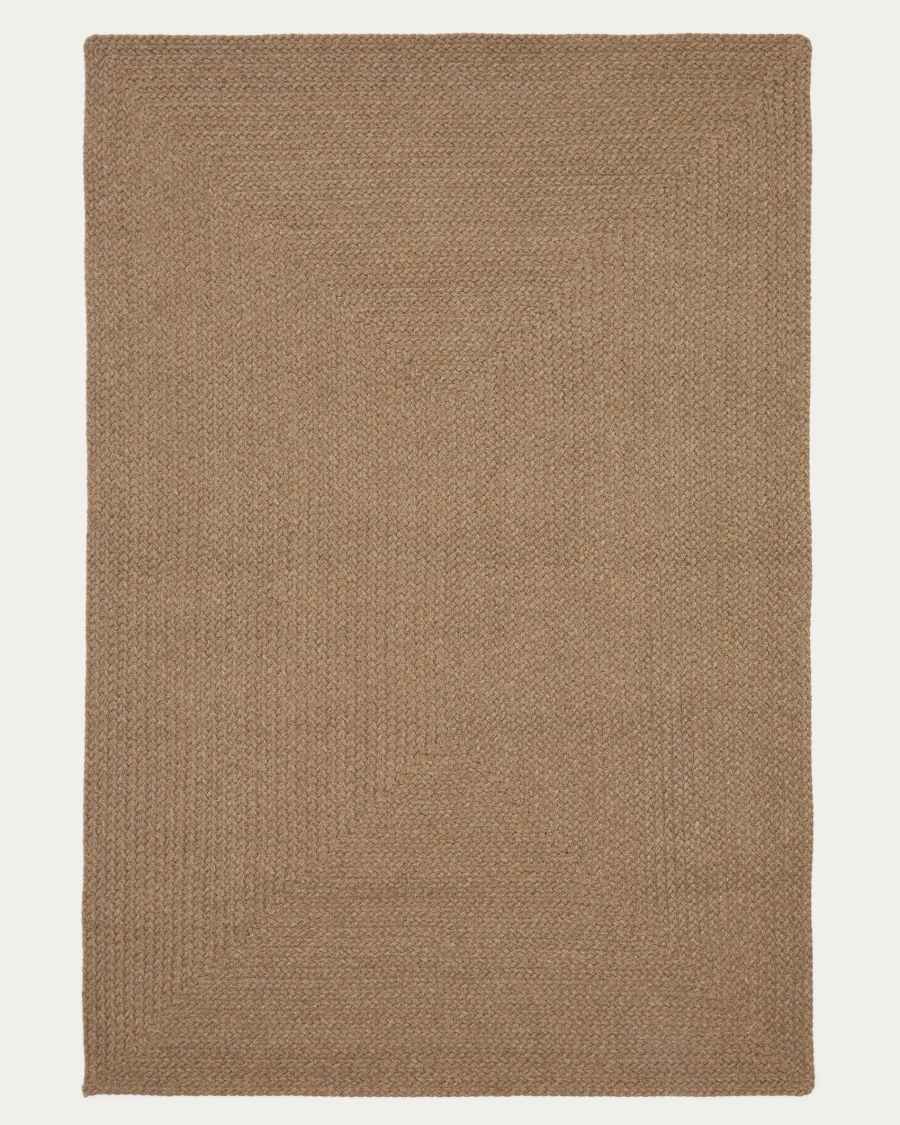 Despas beige synthetic fibre rug 300 x 400cm