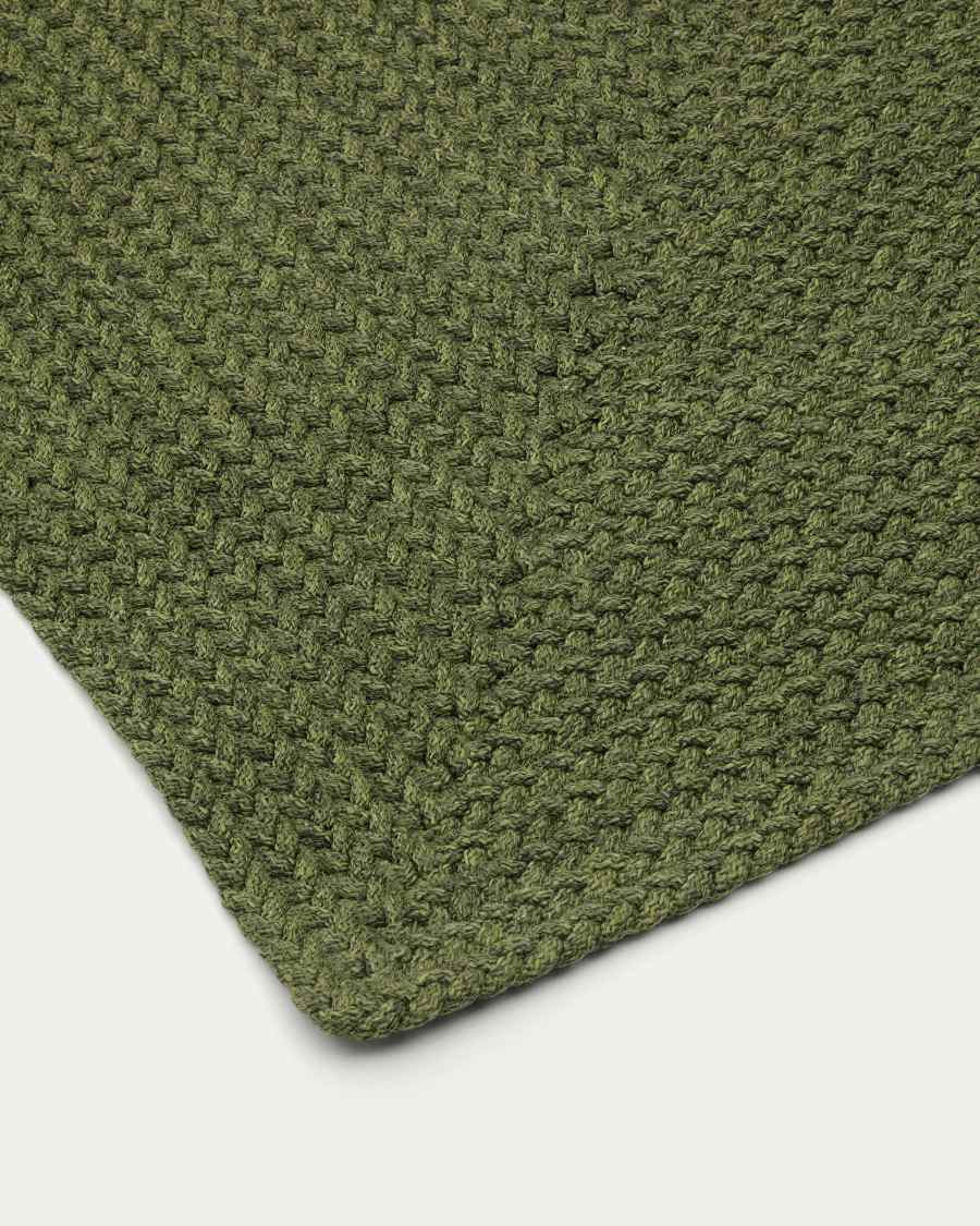 Tapis Despas en fibres synthétiques vert 200 x 300 cm