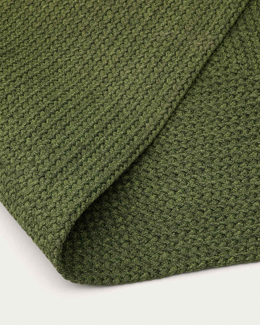 Tapis Despas en fibres synthétiques vert 200 x 300 cm