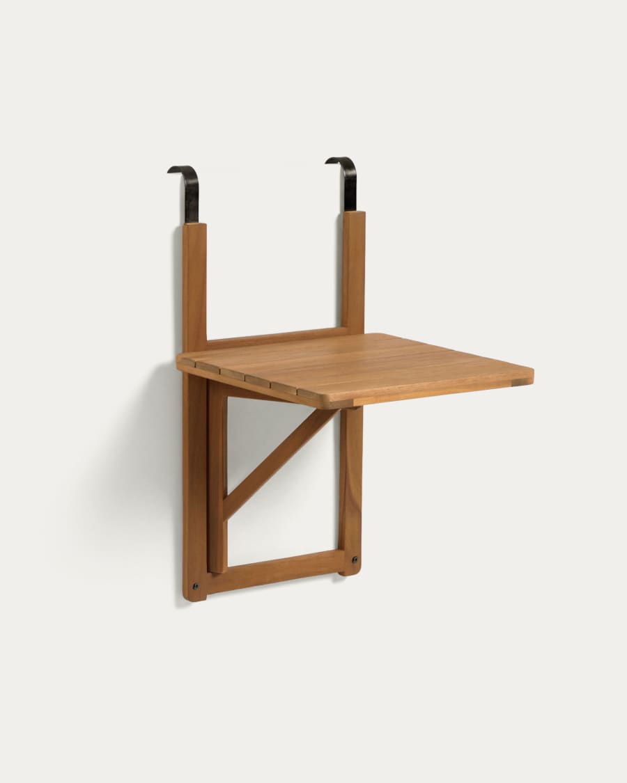 Amarillis folding balcony table made from solid acacia wood, 40 x 42 cm FSC 100%
