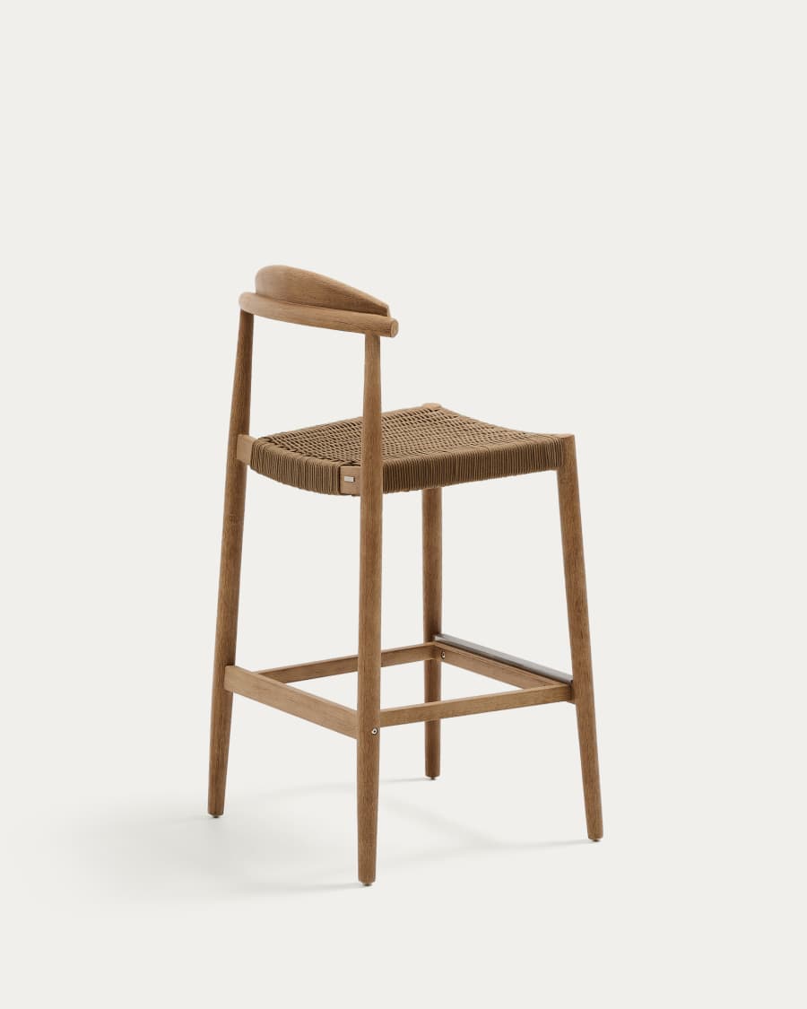 Nina Hocker aus massivem Akazienholz Höhe 76 cm FSC 100%