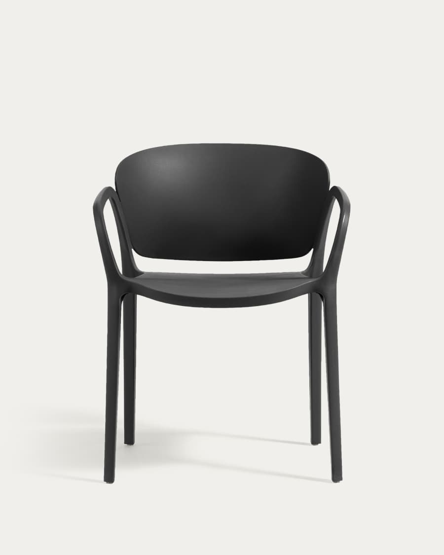 Ania tuinstoel zwart