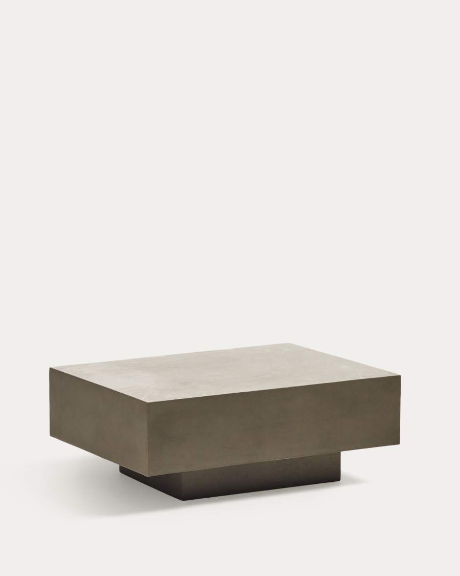 Rustella cement coffee table, 80 x 60 cm