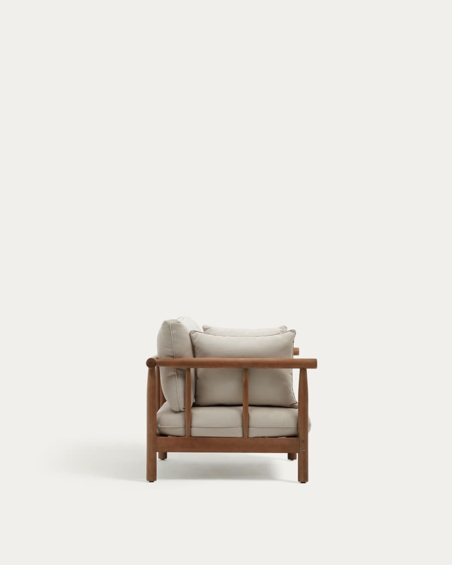 Sacova 2 seater sofa, made from solid eucalyptus wood 195 cm