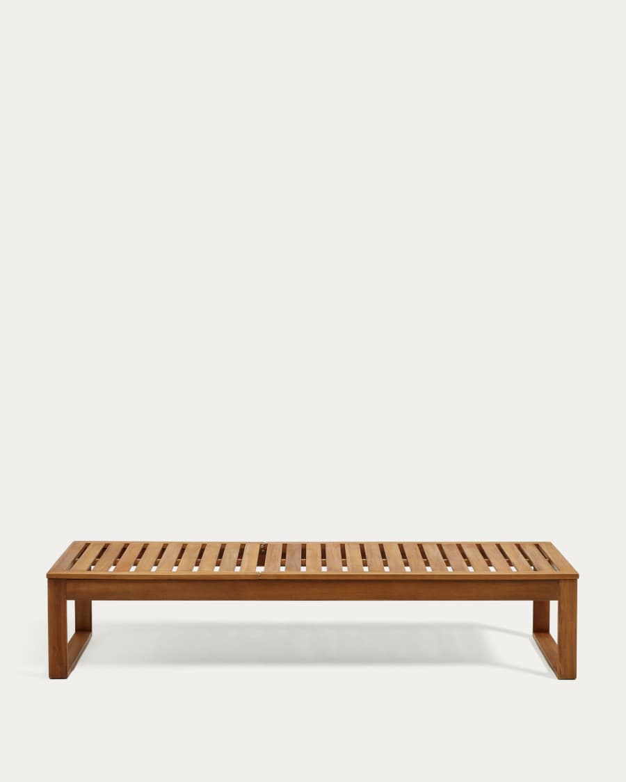 Ξαπλώστρα εξωτερικού χώρου Sulamita, μασίφ ξύλο ακακίας FSC 100%