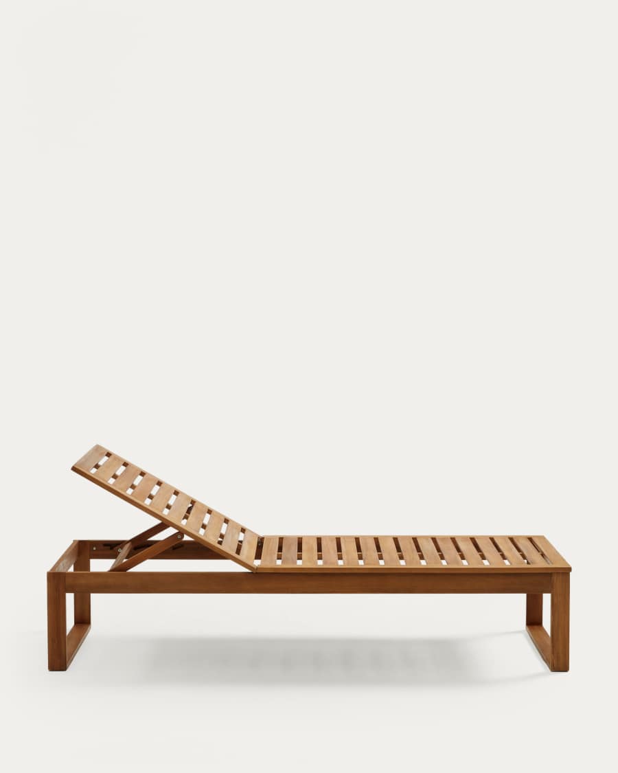 Ξαπλώστρα εξωτερικού χώρου Sulamita, μασίφ ξύλο ακακίας FSC 100%