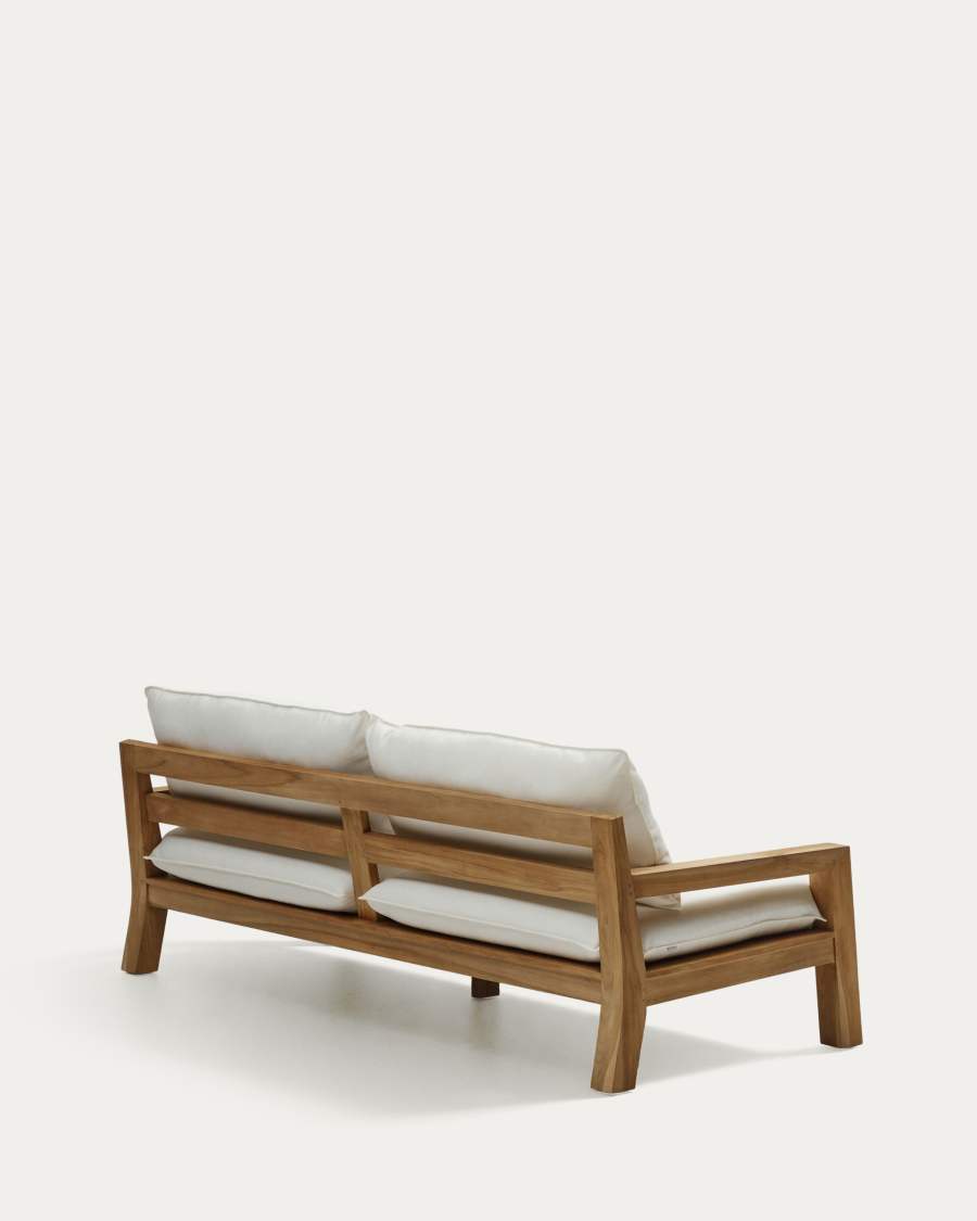 Forcanera 3 seater solid teak sofa, 211 cm