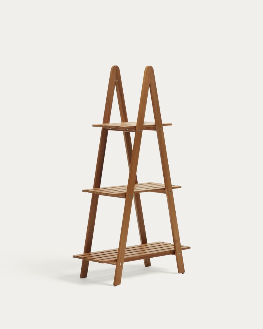 Victora outdoor shelving unit made from solid acacia wood, 80 x 140 cm FSC 100%