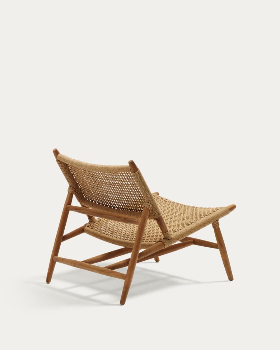 Butaca Codolar de fusta massissa de teca