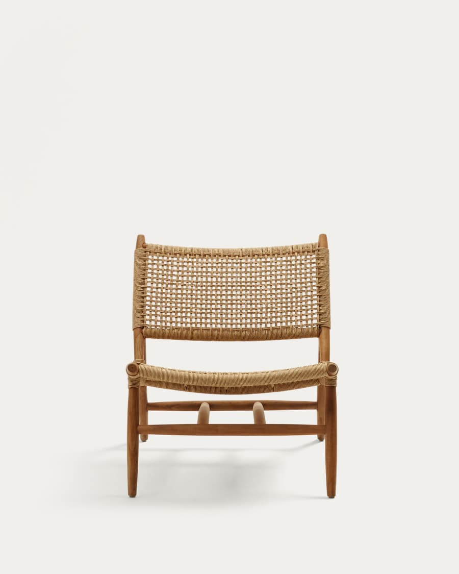 Butaca Codolar de fusta massissa de teca