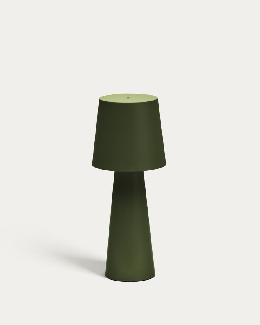 Atmosphera – Lampada A Sfera Timeo In Ceramica – Verde Cachi H 24,5 Cm, Cavo 120 Cm, Per Ambiente Elegante