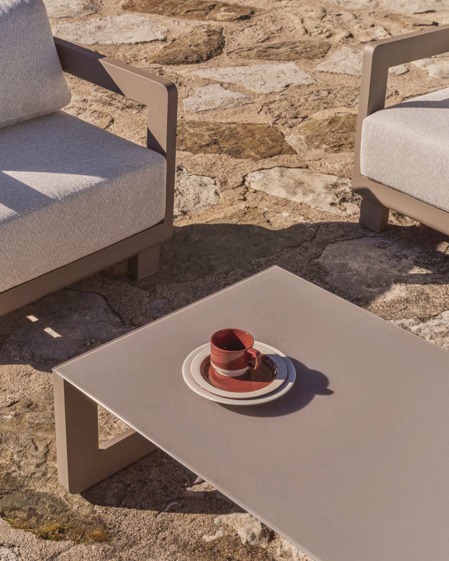 Κεραμικό πιάτο Doren σε χρώμα γρανάτη