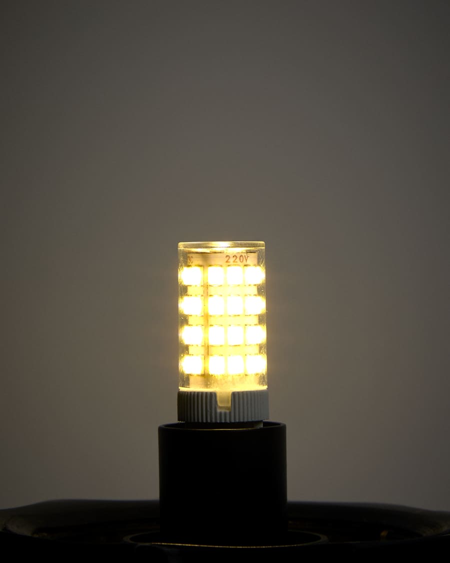 Set of 2 LED Bulb G9 bulbs 4W and 60 mm warm light