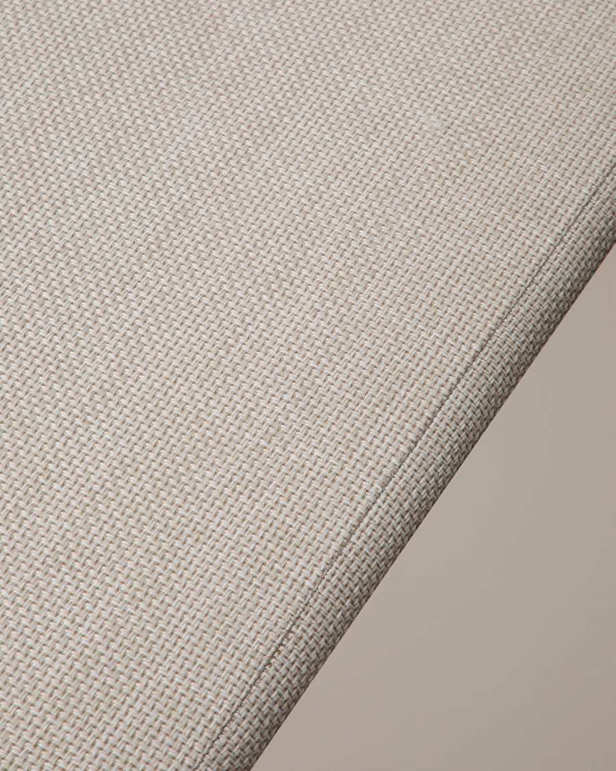 Aluminium Vathi sofa in taupe with right-sided chaise longue 250 x 159 cm