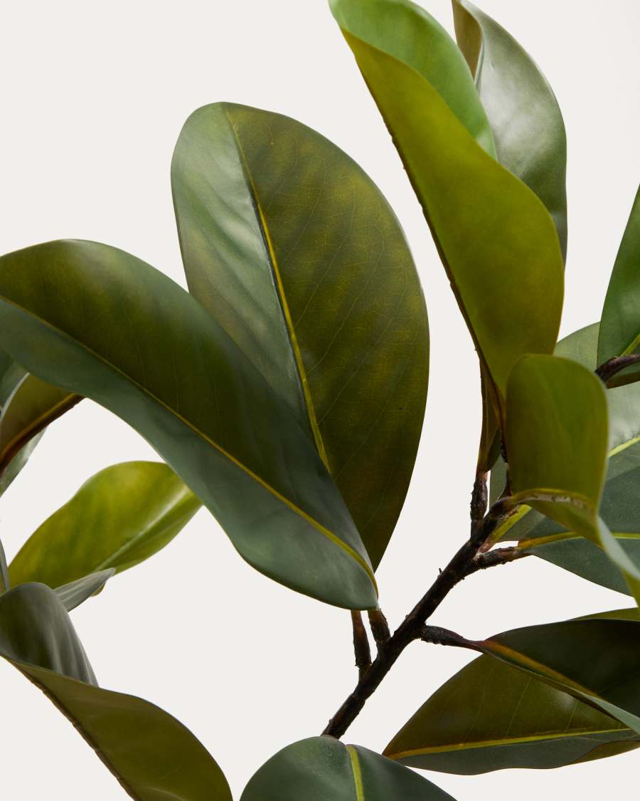 Arbre artificiel Magnolia avec pot blanc 160 cm