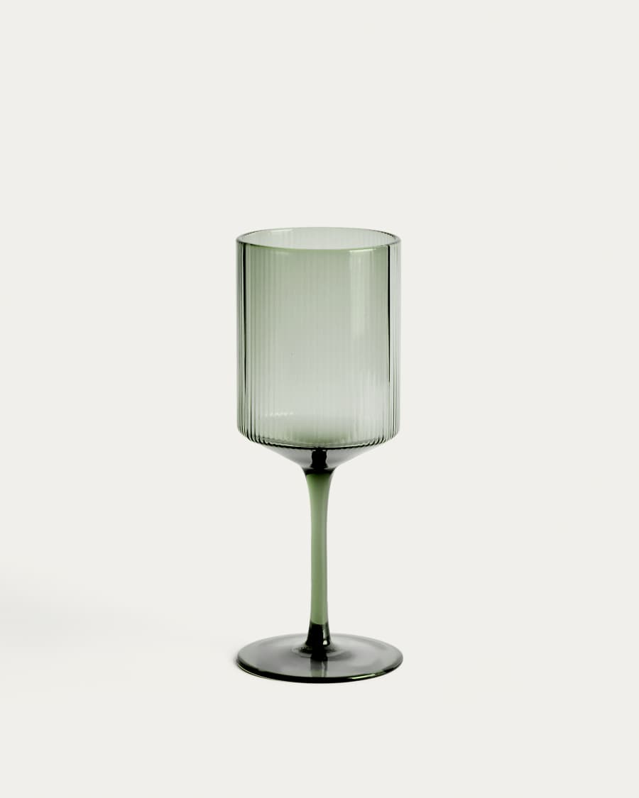 Γυάλινο ποτήρι κρασιού Eluria πράσινο 39,5 cl