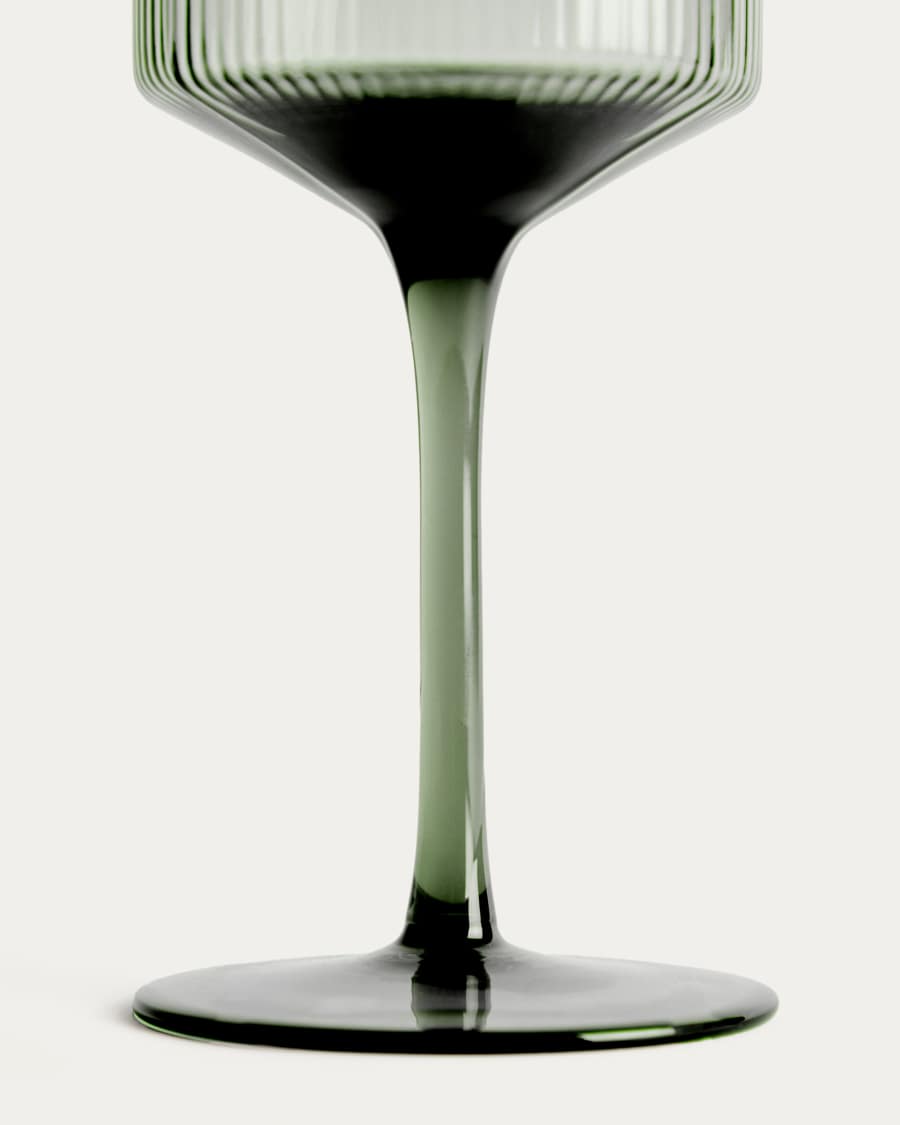 Γυάλινο ποτήρι κρασιού Eluria πράσινο 39,5 cl